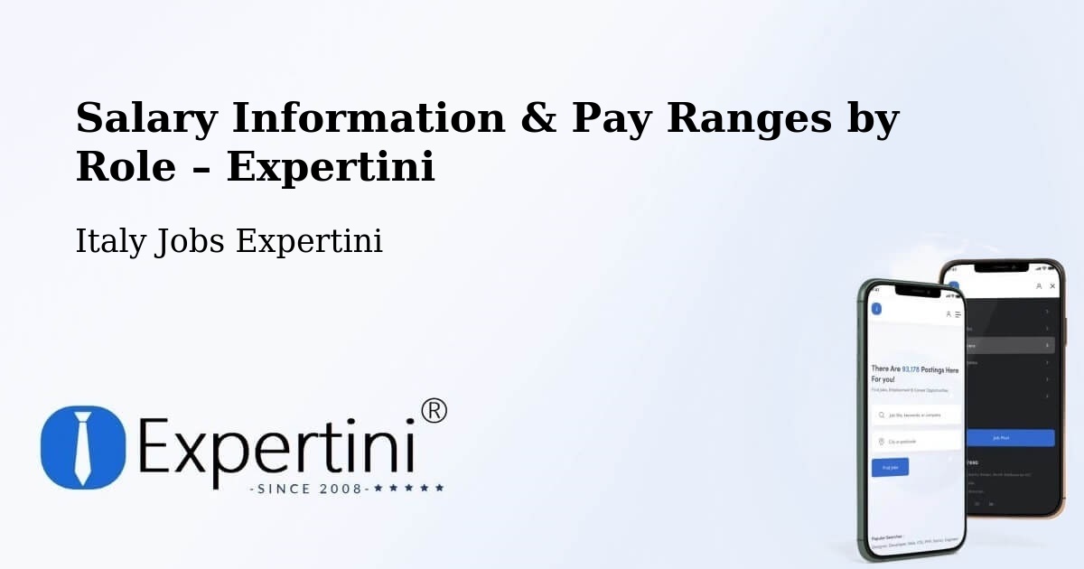 Salary Information & Pay Ranges – Seravezza - Seravezza, Italy Jobs Expertini